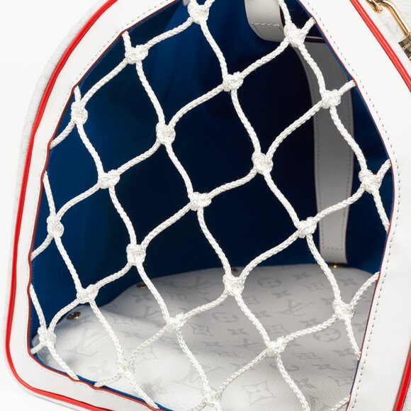 Louis Vuitton x NBA Keepall 55 Bandouliere Basketball Antarctica Monogram Duffle - Picture 14 of 16